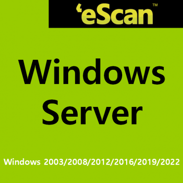 이스캔 윈도우 서버용 컴퓨터 바이러스 백신 - eScan for Windows Server